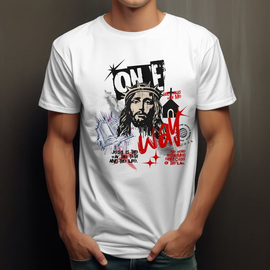 Jesus one way tee